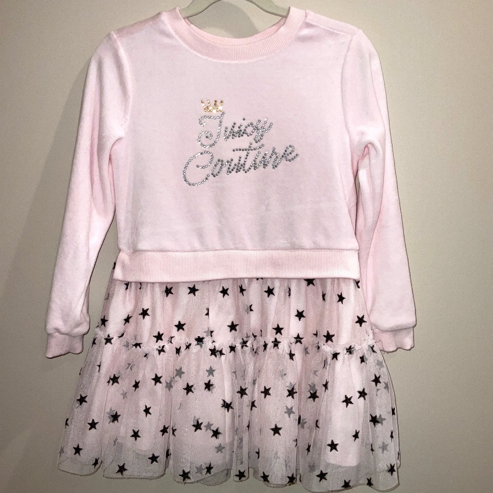 Juicy Couture Size 5 Long Sleeve Tutu Dress